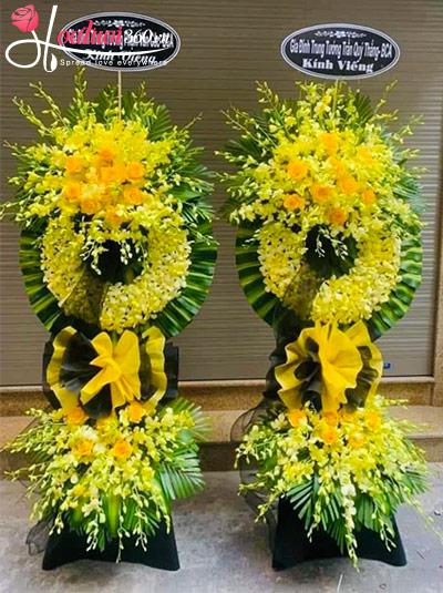 Combo 2 kệ hoa chia buồn - Sẻ chia nỗi nhớ