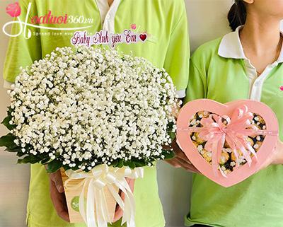 Combo hoa và socola - Chuyện đôi ta