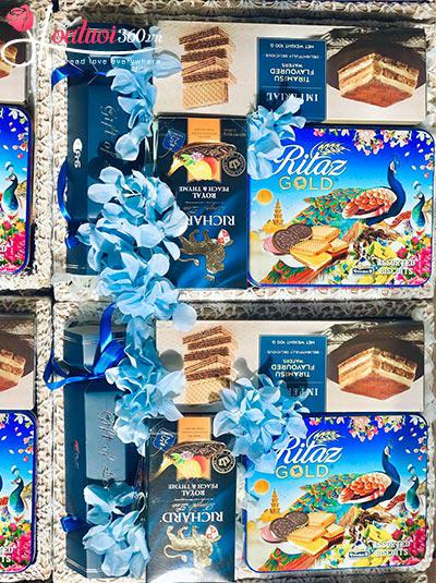 Giỏ quà tết 2024 - Hoa khai phú quý