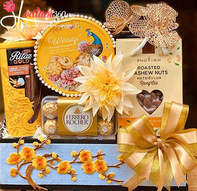 Giỏ quà tết 2024- Năm mới thịnh vượng