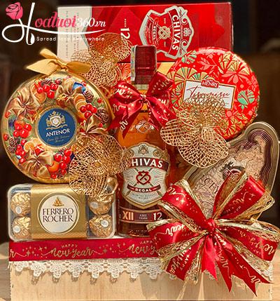 Giỏ quà tết 2024- Phát phúc sinh tài