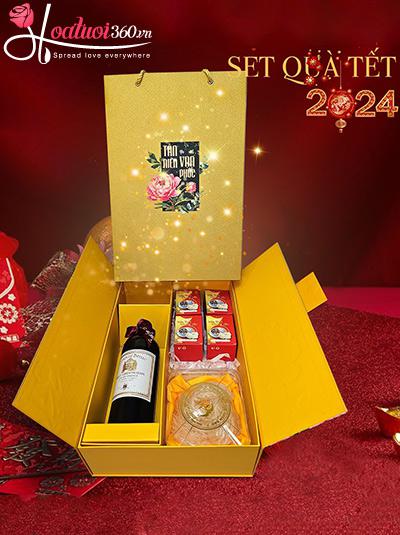 Giỏ quà tết 2024 - Thịnh vượng phát tài