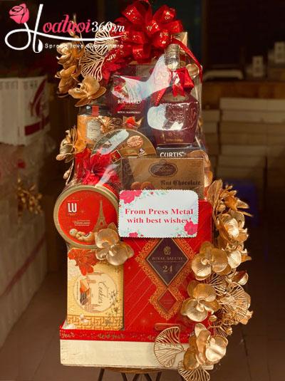 Giỏ quà tết 2025 - Vạn sự hưng thịnh