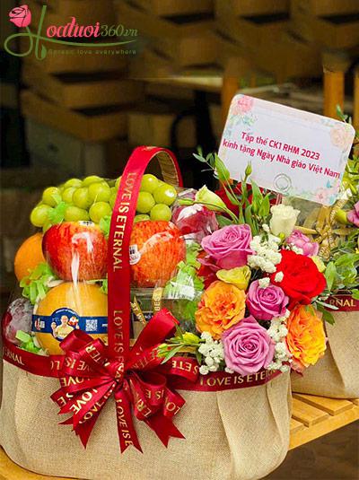 Giỏ trái cây - Tri ân kính mến