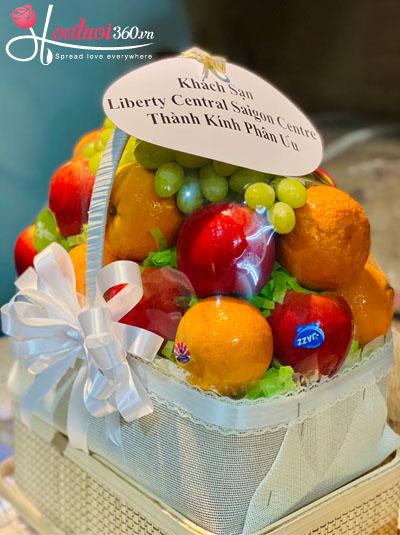 Giỏ trái cây - Chân thành kính viếng
