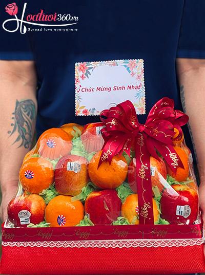 Giỏ trái cây - Hạnh phúc vẹn tròn