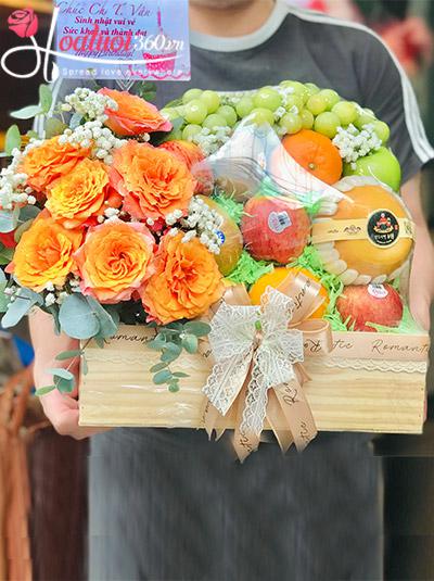 Giỏ trái cây - Ngọt ngào nên thơ