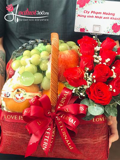 Giỏ trái cây - Nụ cười tỏa nắng