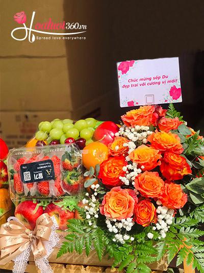 Giỏ trái cây - Sắc màu tươi sáng