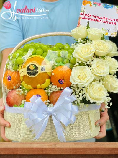 Giỏ trái cây - Thành quả ngọt ngào