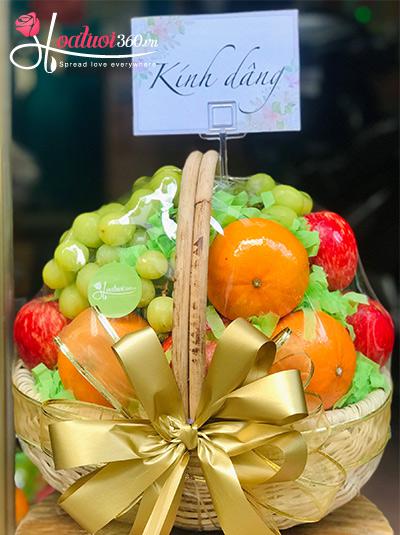 Giỏ trái cây - Tin yêu chân thành