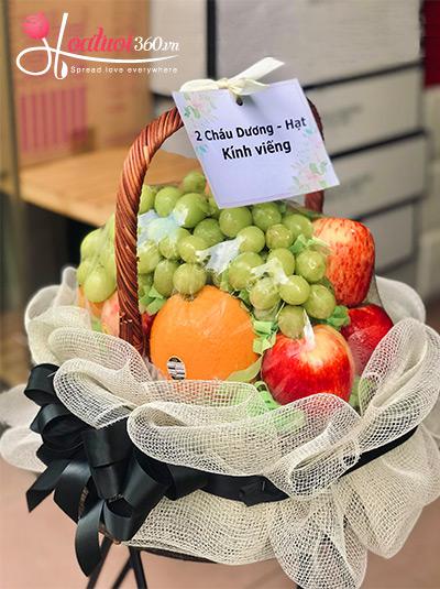 Giỏ trái cây - Trọn vẹn tấm lòng