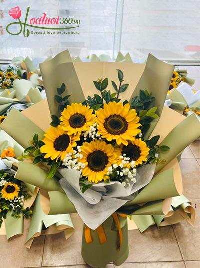 Hoa bó sự kiện - Ước mơ xanh