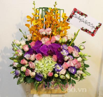 Hoa chúc mừng - Sự tinh tế trong từng bông hoa