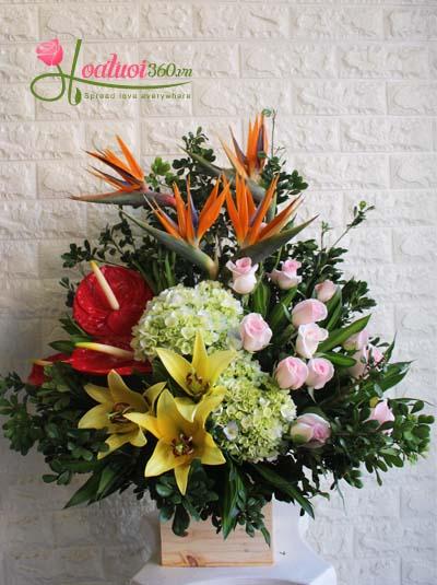 Những mẫu hoa tặng cha đẹp năm 2019 father-day6