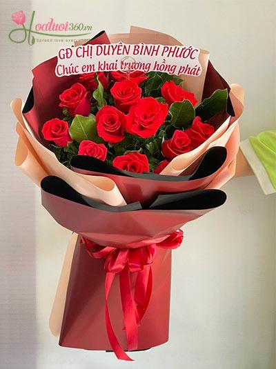 Hoa chúc mừng tốt nghiệp - Thành công nhé!