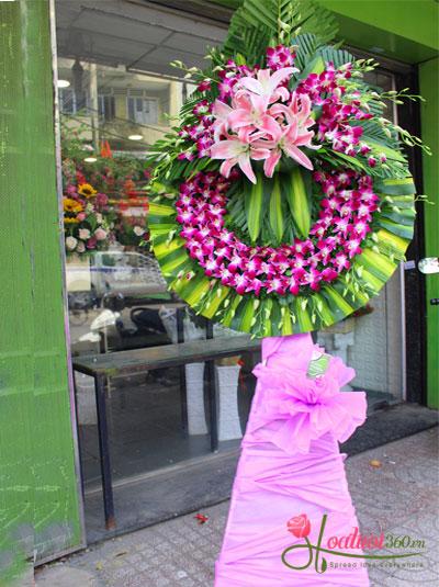 Hoa đám tang - tiễn đưa