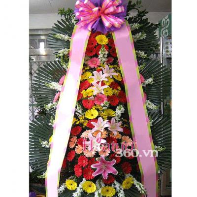 Kệ hoa khai trương Hàn Quốc - Sắc hoa tươi thắm nhất