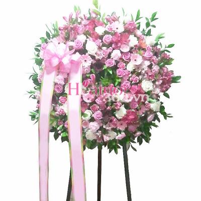 Hoa khai trương Hàn Quốc - Kệ hoa xinh xắn