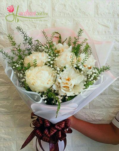 Hoa mẫu đơn trắng - Quốc sắc thiên hương