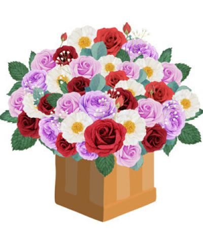 Hoa tự thiết kế - Chúc mừng 8-3