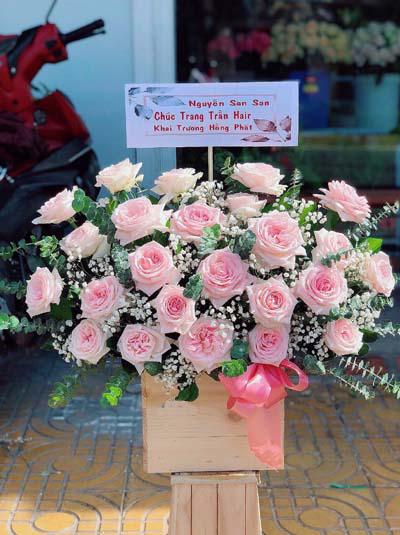 Hộp hoa hồng Ohara - Nét yêu kiều