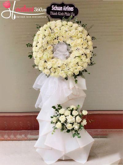 Kệ hoa chia buồn - Về nơi bình an