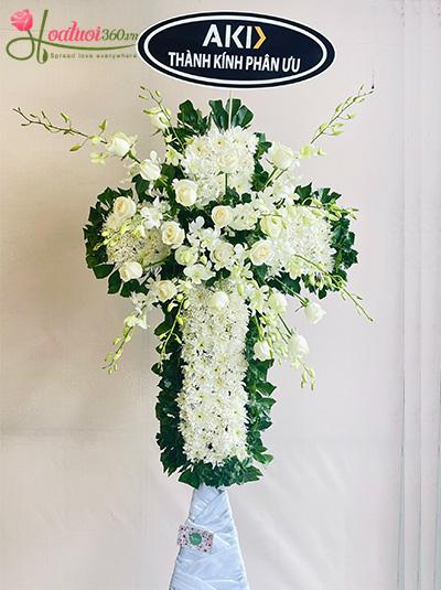 Kệ hoa chia buồn - Vùng trời bình yên