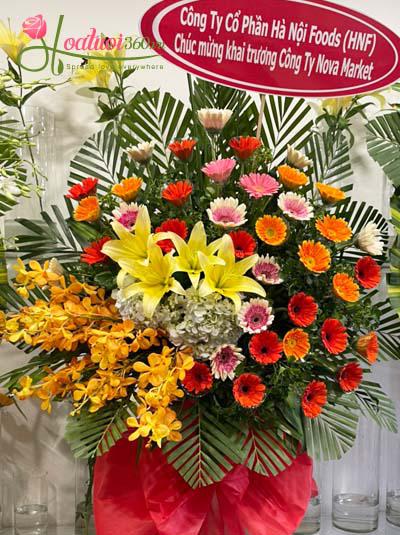 Kệ hoa khai trương - Chúc thành công