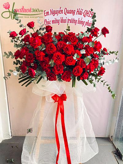 Kệ hoa khai trương - Đại lợi thành công