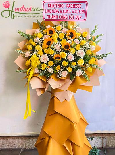 Kệ hoa khai trương - Đại thắng đại lợi