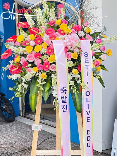 Kệ hoa khai trương Hàn Quốc - Đại cát đại lợi