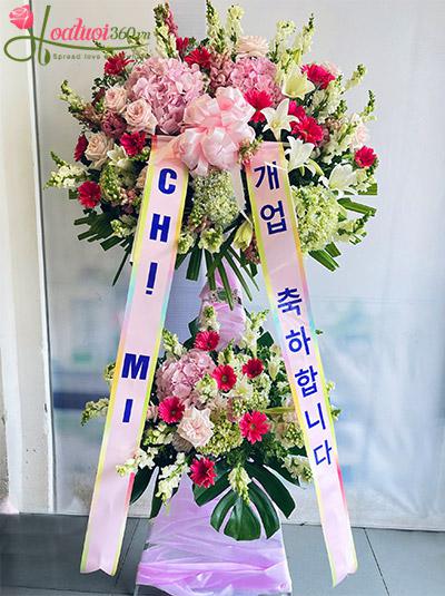 Kệ hoa khai trương Hàn Quốc - Lộc về như ý