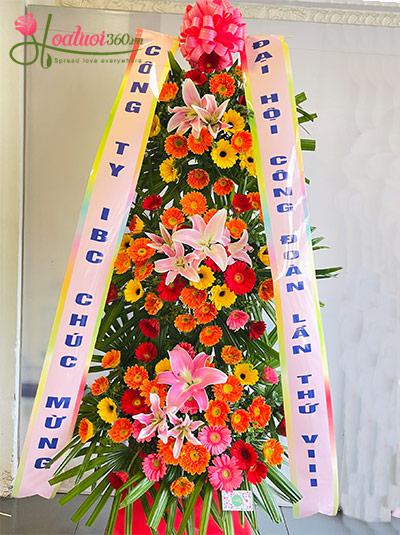 Kệ hoa khai trương Hàn Quốc - Thắng lợi song toàn