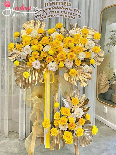 Kệ hoa khai trương - Khải hoàng rực rỡ