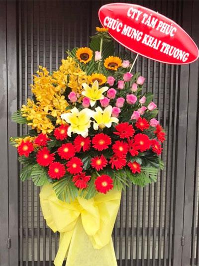 Kệ hoa khai trương - Ngày lành tháng tốt