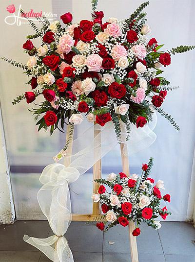 Kệ hoa khai trương - Rực rỡ muôn phương