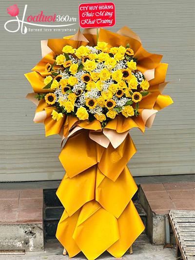 Kệ hoa khai trương - Suôn sẻ phát đạt