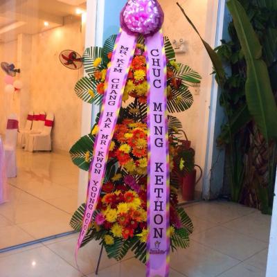 Kệ hoa khai trương Hàn Quốc - Ánh dương rực rỡ