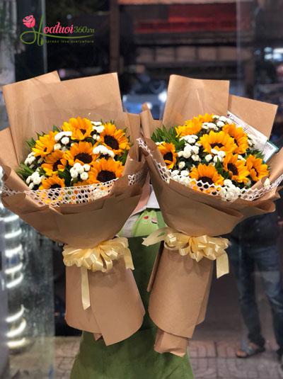 Bó hoa hướng dương - Tặng em