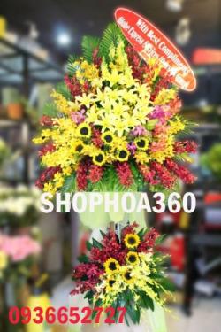 Hoa khai trương Tiến bước