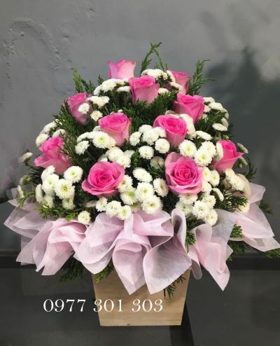 Hộp hoa tươi - Điều ngọt ngào dành cho em