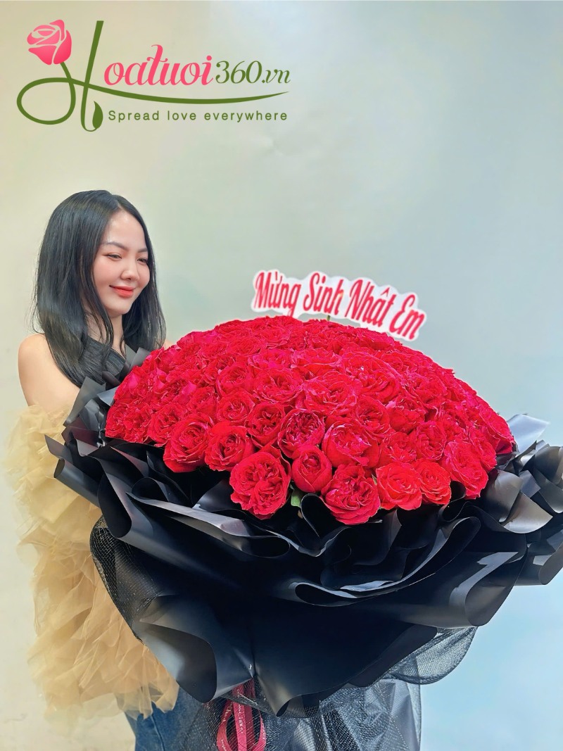 Mẫu hoa chúc mừng ngày 20 tháng 10 đặc biệt 