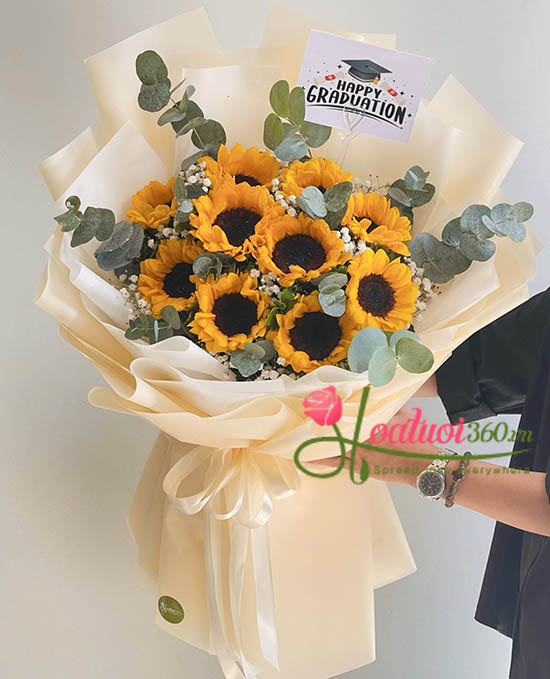Điểm mua hoa tố nghiệp tặng bạn nam đẹp và uy tín 