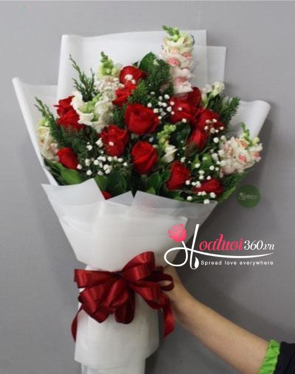 Bó hoa hồng - Sự quyết tâm