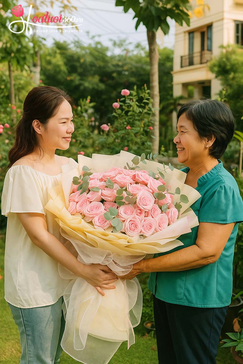 Hoa tặng mẹ ngày lễ Vu Lan ý nghĩa