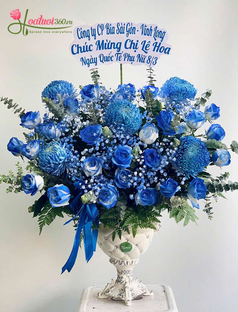 Lưu ý chọn loài hoa màu xanh dương 