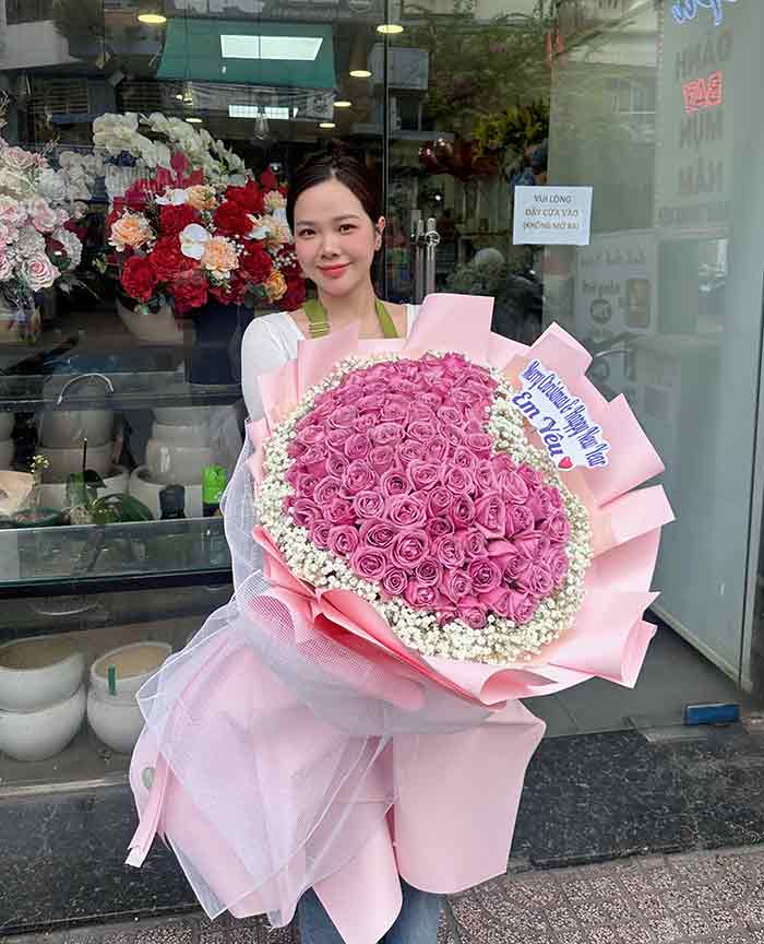 Những mẫu hoa ý nghĩa bán chạy tại cửa hàng hoa tươi đường Âu Cơ