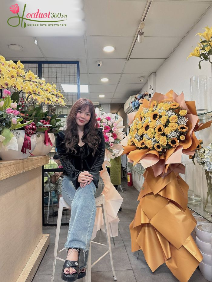 Shop hoa tươi đẹp số 1 khu vực phường Tân Sơn