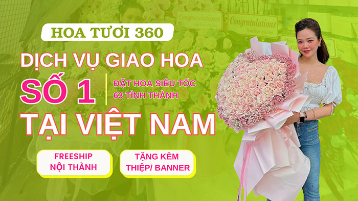 Khuyến mãi khi đặt hoa tại shop Hoa tươi phường Bảy Hiền TP HCM 